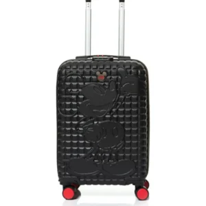 Mala de Viagem Pequena Mickey Luxcel – Cor Preta, Compacta e Estilosa